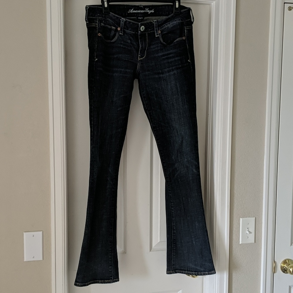 American eagle skinny kick jeans